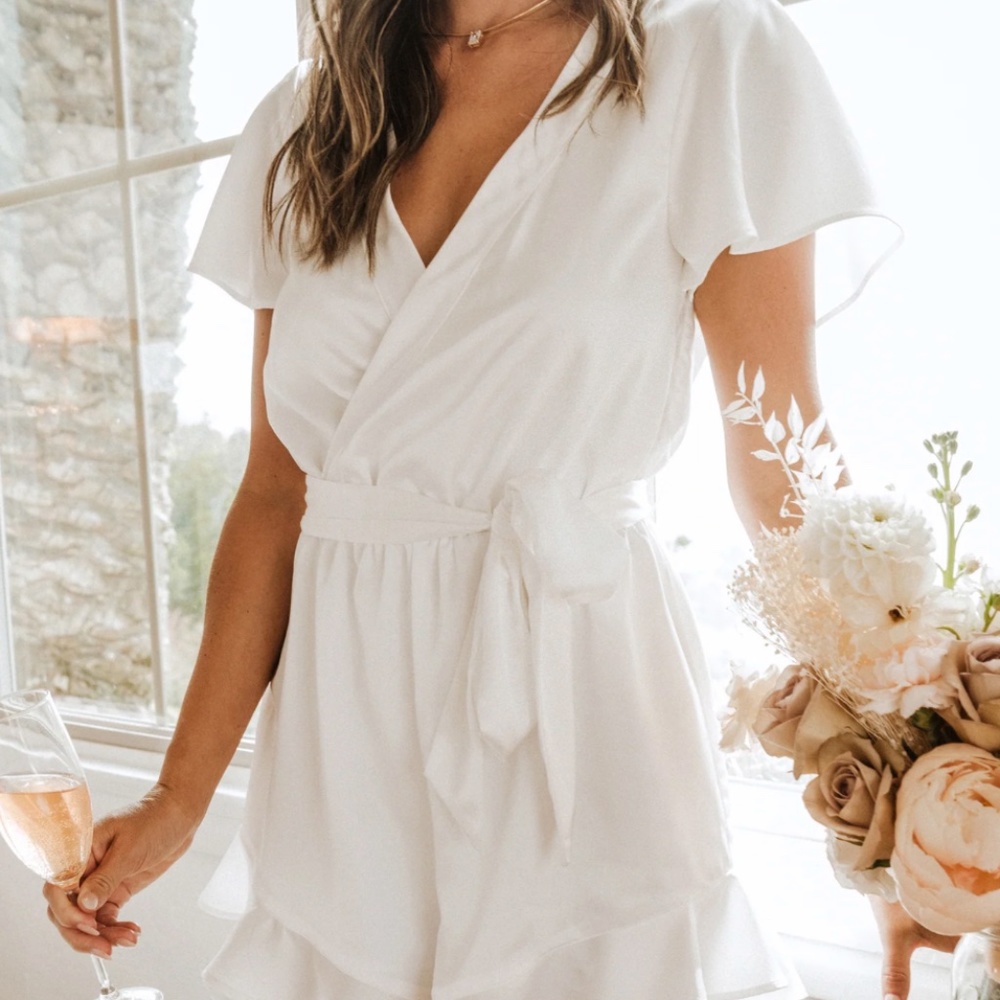 Say I Do Romper - Show Me Your Mumu